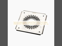 Φαρμακευτική προσαρμογή πλαστικών οπτικών ινών Patch Cord Avago HFBR-4501Z HFBR-4511Z σύνδεσμος γυαλισμός Fixture Jig