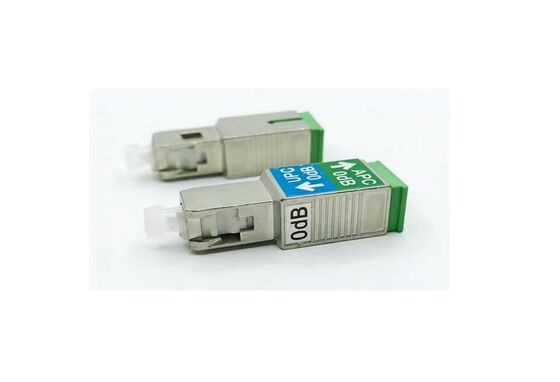 Ποιότητα  SC APC Fixed Variable Fiber Optic Attenuator Strong Tensile Resistance For GPON Network εργοστάσιο
