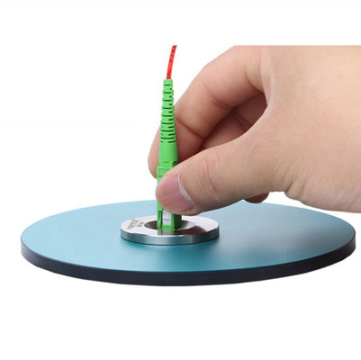 ποιότητας  PR5X-500-90 Fiber Optic Polishing Tools Rubber Glass Pad 3D Performance εργοστάσιο