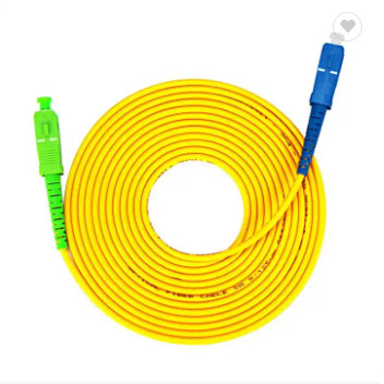 3meters 3.0mm μονοκατευθυντικό APC Sc UPC σκοινιού G652D μπαλωμάτων οπτικών ινών