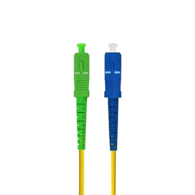 3meters 3.0mm μονοκατευθυντικό APC Sc UPC σκοινιού G652D μπαλωμάτων οπτικών ινών