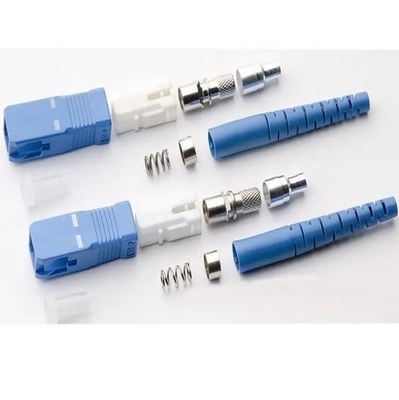 COem 3mm FTTH μονοκατευθυντικό διπλό APC Sc UPC συνδετήρων οπτικής ίνας