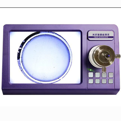 CLX-7000 3W μικροσκόπιο επιθεώρησης οπτικών ινών Βολική λειτουργία για Endface Inspector 400x