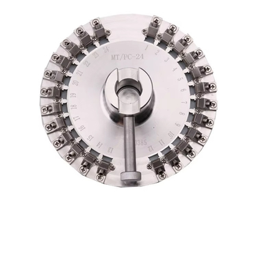 Clixun MPO MT PC Ferrules Φύλακες οπτικών ινών Εγκαταστάσεις γυαλιστερό Jig μηχανή 24 Ferrules Φύλακες γυαλιστερό Jigs
