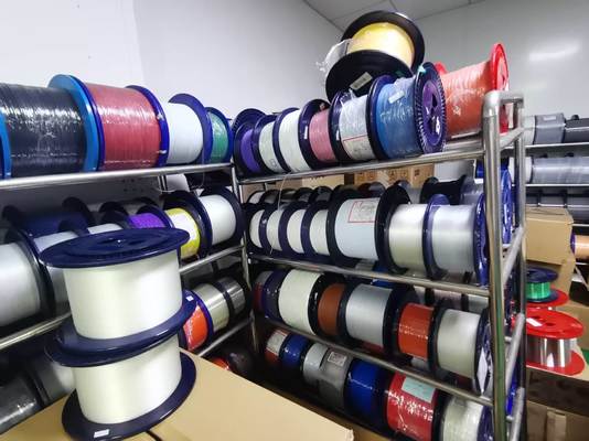 G657A2 Μονότροπος γυμνή οπτική ίνα 0,25mm Υπερ- λεπτή αντοχή στην κάμψη για εφαρμογές FTTH και Drone