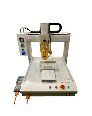 Αποτελεσματική αυτόματη μηχανή σταγονόλησης σιλικόνης υπεριώδους ακτινοβολίας με ισχύ 300W και βάρος 70 KG για διανομή κόλλας ακριβείας