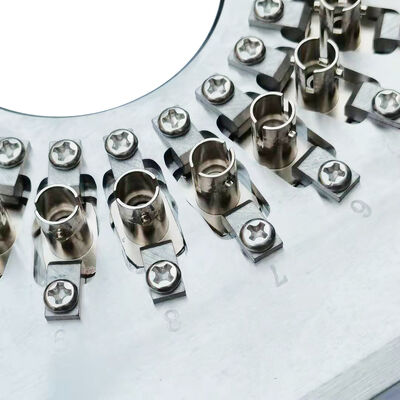 ST Φύλακες οπτικής 24/32 Συσκευή γυαλισμού συνδέσμων με σκληροποιημένο ανοξείδωτο χάλυβα S136 για υψηλή απόδοση και απώλεια εισαγωγής ≤0,20dB