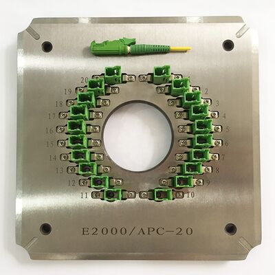 E2000/APC20 Εγκατάσταση γυαλισμού οπτικών ινών για χρήση FTTH με κατασκευή από ανοξείδωτο χάλυβα S136