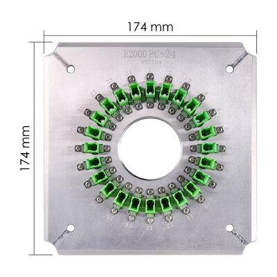 E2000/APC20 Εγκατάσταση γυαλισμού οπτικών ινών για χρήση FTTH με κατασκευή από ανοξείδωτο χάλυβα S136