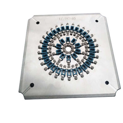 48 θύρες LC PC Φύλακες οπτικής γυαλιστερό Jig με σκληρυμένο ανοξείδωτο χάλυβα για υψηλής απόδοσης άλεσης