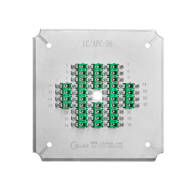 Παγκόσμιο LC APC 24 θέσεων γυαλιστήριο με ανοξείδωτο χάλυβα S136 για υψηλής απόδοσης γυαλιστική οπτικών ινών