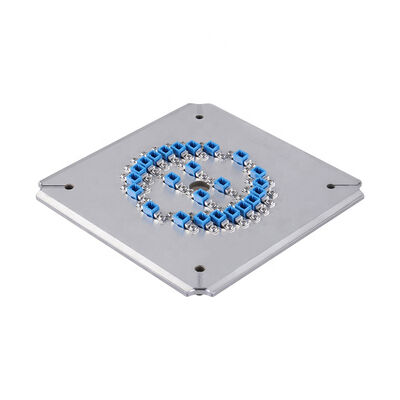 24 πυρήνες LC-APC γυαλιστήρας με ανοξείδωτο χάλυβα S2316 για υψηλής απόδοσης γυαλιστήρα οπτικών ινών