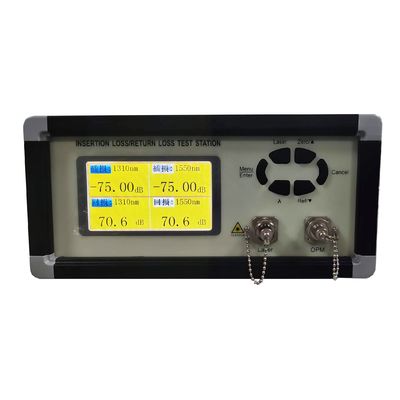 AC260V σκοινί μπαλωμάτων ινών ελεγκτών επιστροφής απώλειας εισαγωγής εξοπλισμού δοκιμής που κατασκευάζει τη μηχανή