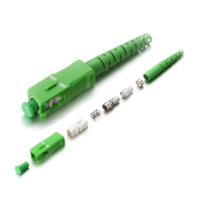 APC Sc συνδετήρων σκοινιού μπαλωμάτων ινών 0.9mm 2.0mm 3.0mm τύπος για FTTX