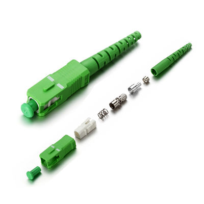 1310/1550nm APC συμβατότητας PBT εξαρτήσεων συνδετήρων οπτικών ινών ισχυρός μονοκατευθυντικός συνδετήρας Sc