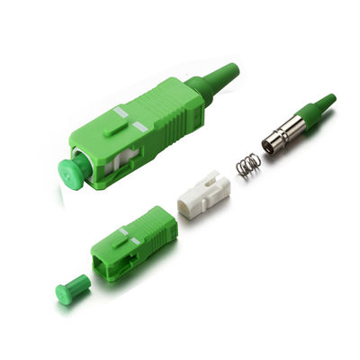 1310/1550nm APC συμβατότητας PBT εξαρτήσεων συνδετήρων οπτικών ινών ισχυρός μονοκατευθυντικός συνδετήρας Sc