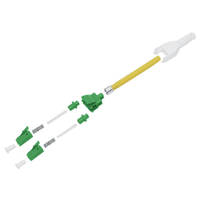Συνδετήρας DX Lc Uniboot απόδειξης τραβήγματος ΚΚ OM3 OM4 3.0mm
