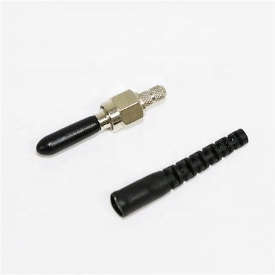 Κεραμικοί APC UPC συνδετήρες SMA 905 σκοινιού μπαλωμάτων ινών χαμηλό SGS απώλειας εισαγωγής