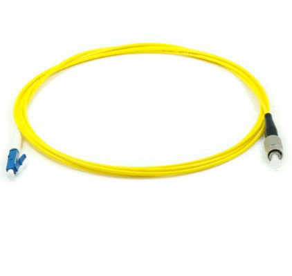 SM 2.0mm ενιαίοι άλτες ινών τρόπου σκοινιού μπαλωμάτων ινών Lc Fc