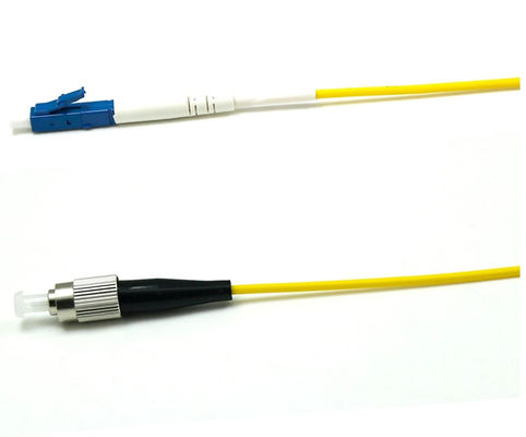SM 2.0mm ενιαίοι άλτες ινών τρόπου σκοινιού μπαλωμάτων ινών Lc Fc