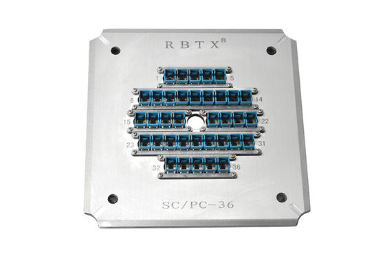 Γυαλίζοντας εξάρτηση 36 οπτικών ινών PC 55dB Sc Jig κοu'φωμάτων στιλβωτικής ουσίας λιμένων