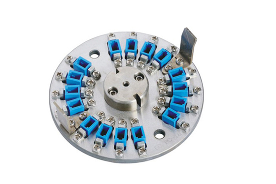Ferrule οπτικών ινών LC γυαλίζοντας Jig κύκλος για το στιλβωτή κεντρικής πίεσης